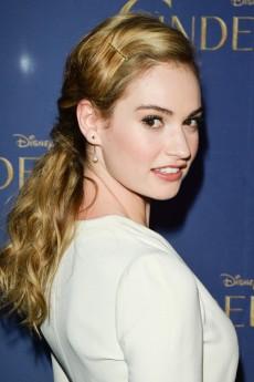   (Lily James)